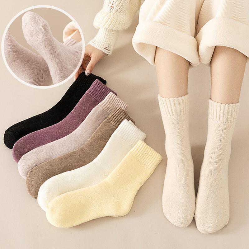 Luvikno | Cozy Unisex Vinter Termiske Sokker laget av Fløyel
