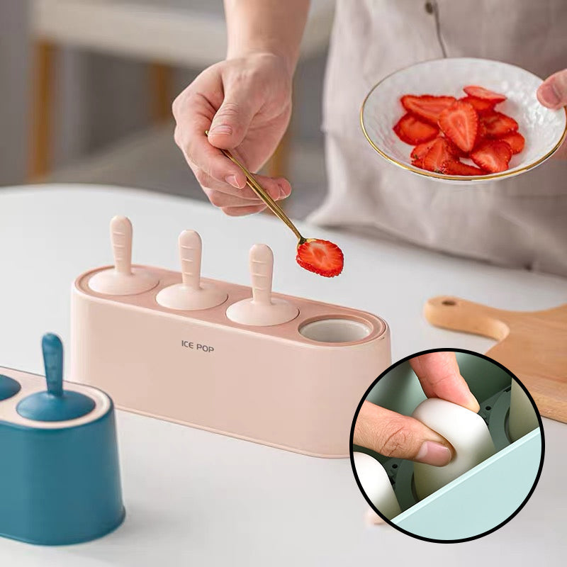 Silicone Puddelding Iskremform Sett | Luvikno