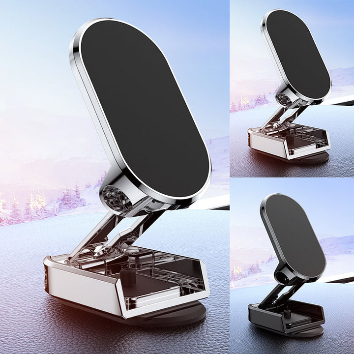 Metal Foldbar Bil Telefon Holder Luvikno