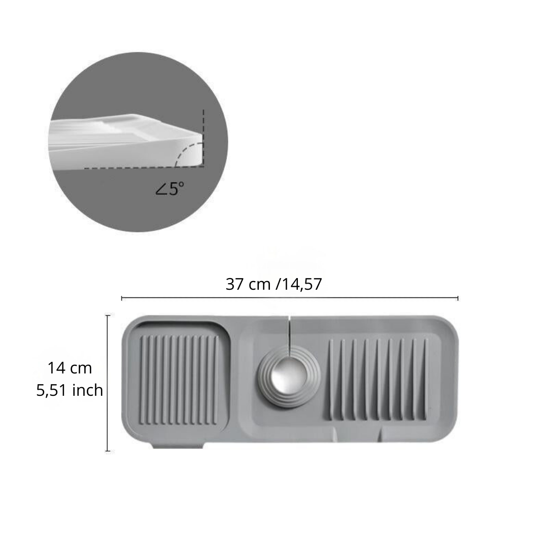 Turbo Dryer Mat — Si farvel til våte overflater og kaos for et kjøkken som skinner og er avslappende! | Luvikno