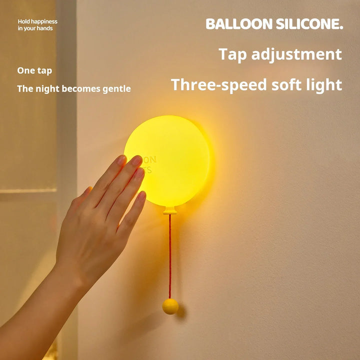 Soft Glow Ballong Nattlampe | Luvikno
