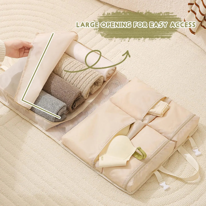 Luvikno | Packwonder Hengende Reisbag | Kompakt & Sammenleggbar | Med Flere Rom | Stilfull Organisator
