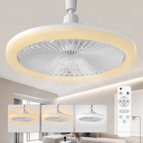Slank Takvifte med Integrert Lys – Perfekt for Moderne Soverom Luvikno