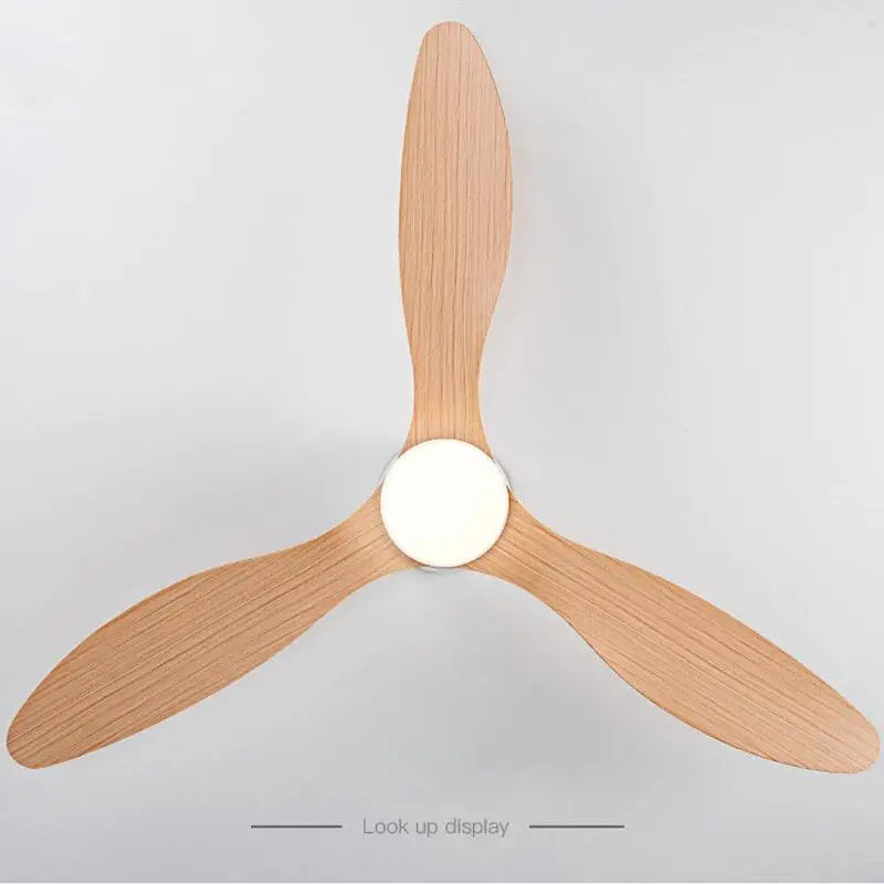 42/52 Tommers Takvifter med LED Lys - 3 Farger, 6 Hastigheter DC Motor, Fjernkontroll, Lave Gulvdekorative Vifter med Belysning | Luvikno
