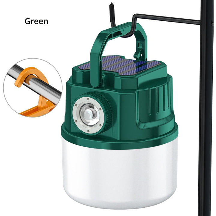 Solar LED Utendørs USB Oppladbart Explorer Campinglys | Luvikno