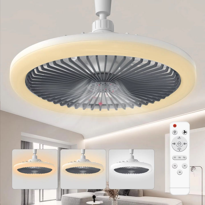Slank Takvifte med Integrert Lys – Perfekt for Moderne Soverom Luvikno