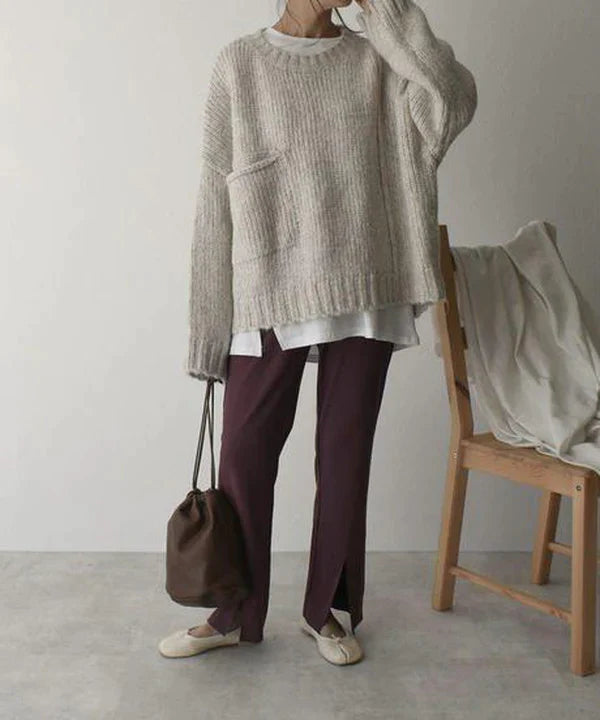 Luvik | Behagelig oversized-genser med lomme