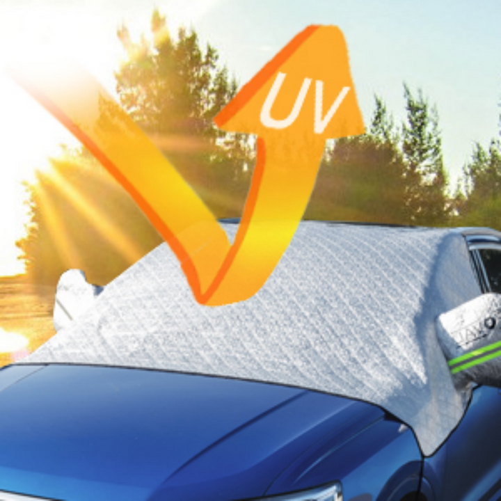 Luvikno | LuxGuard Front Wind Protection | Keep your vehicle protected with a durable and weather-resistant cover for optimal safety and comfort.
