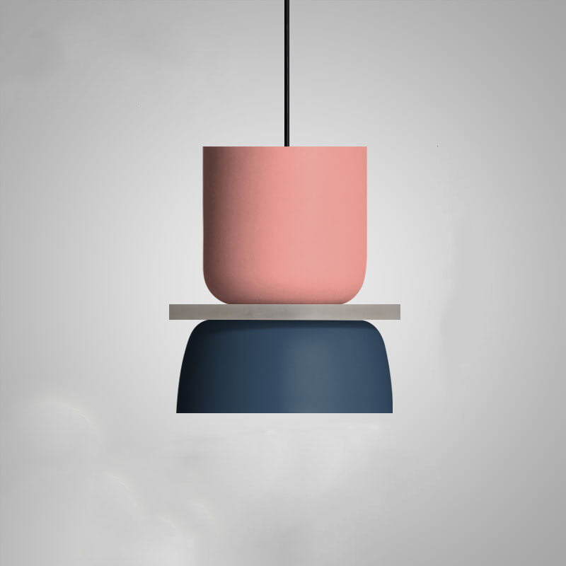 Luvikno | Nordisk Fargerik Makron 1 Lyskilde LED Pendellampe
