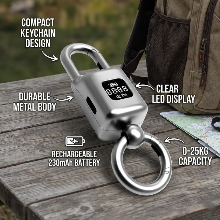 Pocket Size Keychain LCD Scale | Luvikno