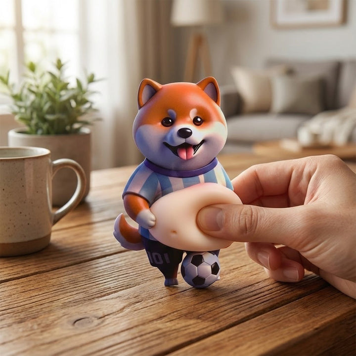 Chubby Shiba Silikon Klistremerke Beskytter | Luvikno