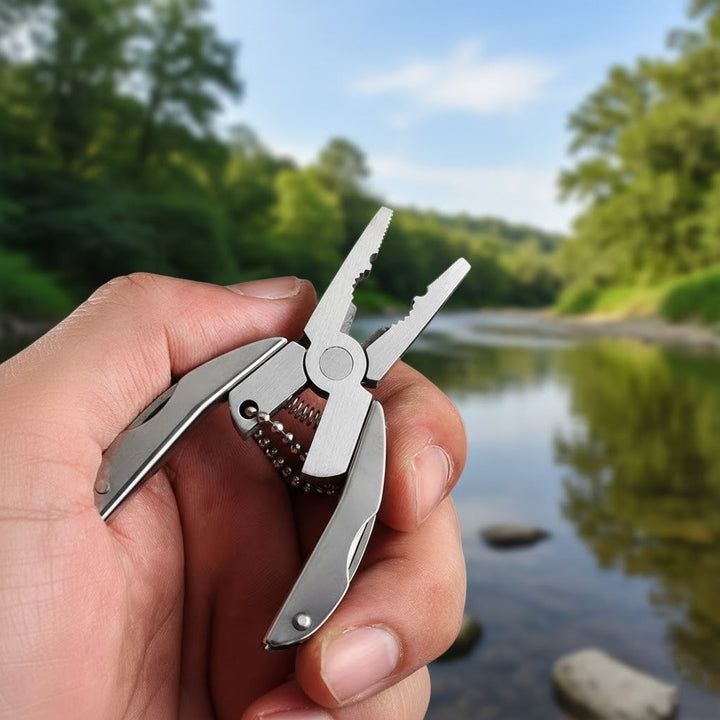 Stainless Edge EDC Multi-Tool Nødsituasjonsnøkkelring | Luvikno