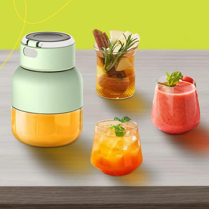 BlendGo - Bærbar Smoothie- og Juiceblender 2-i-1 Luvikno