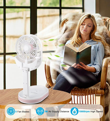 MULTI-FUNCTION FOLDING FAN WITH LIGHT | Luvikno