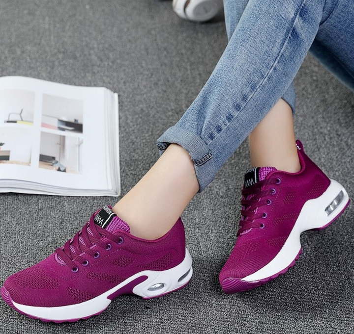 Luvik - Ortopediset Keveät, hengittävät Urheilu-tennat naisille | Urheilullinen Vapaa-aika-juoksukenkä Air-Cushion-pohjalla