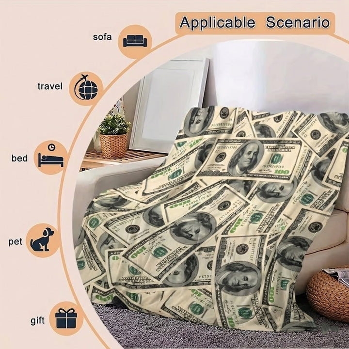 Morsom Penger Penger Myk Sofa Teppet | Luvikno