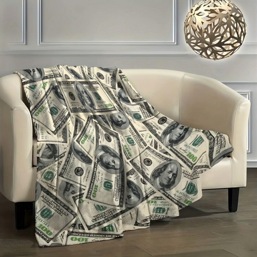 Morsom Penger Penger Myk Sofa Teppet | Luvikno