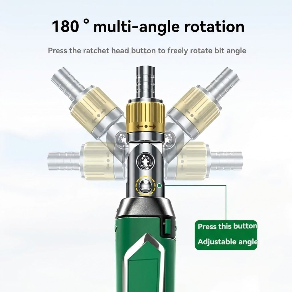 14in1 Multi Angle Ratchet Screwdriver Set | Luvikno
