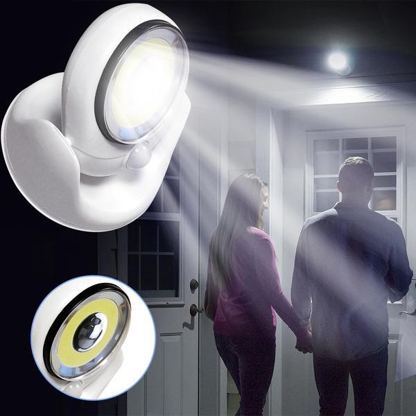 Luvikno | LED-lampe med bevegelsessensor – Ultra lys og energisparende