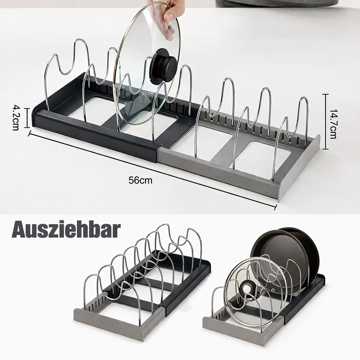 KitchenClarity — Endelig sømløs perfekt organisering for dine favorittpanner og mer! | Luvikno