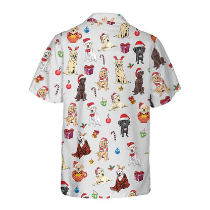 Luvik | Suloinen Labrador Retriever -Havaijipaita jouluksi, hauska Labrador joulupaita, paras joululahja