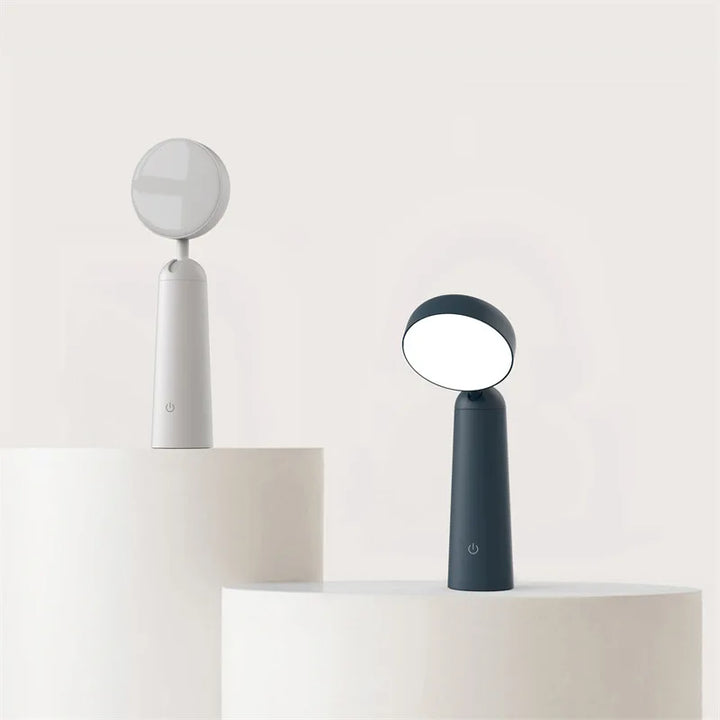 Luvikno | Moderne Svart Bordlampe med Gyldne Detaljer – Luksuriøs LED-belysning
