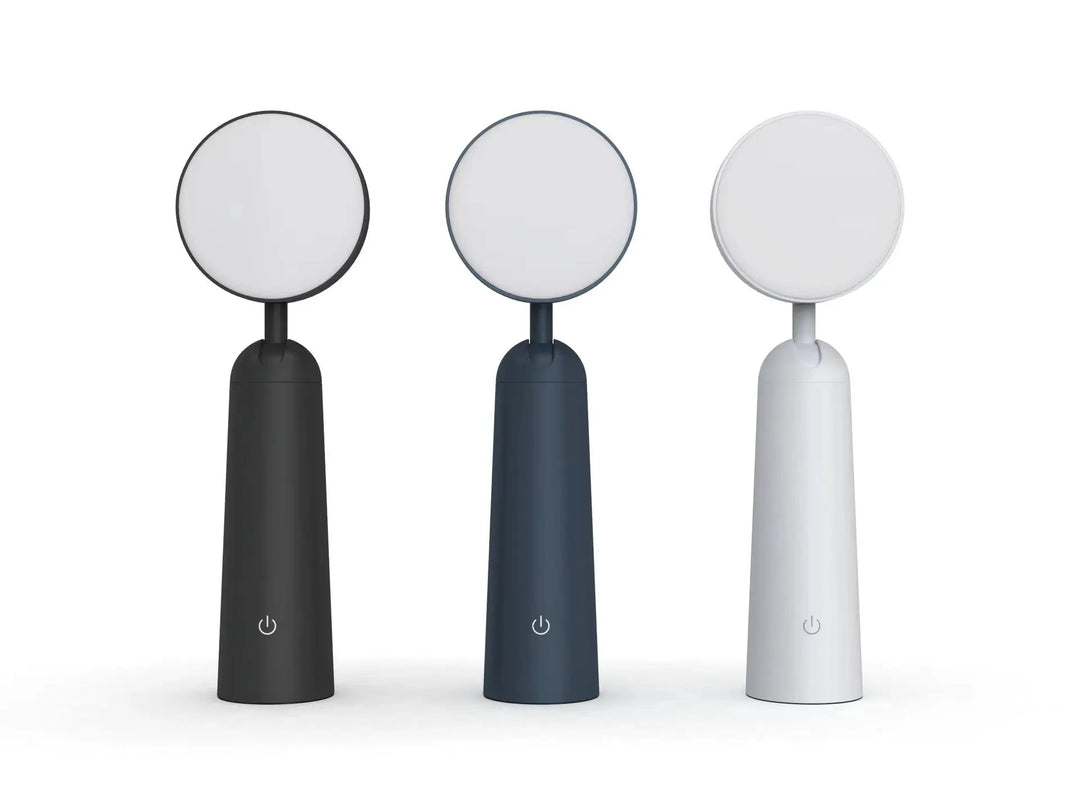 Luvikno | Moderne Svart Bordlampe med Gyldne Detaljer – Luksuriøs LED-belysning