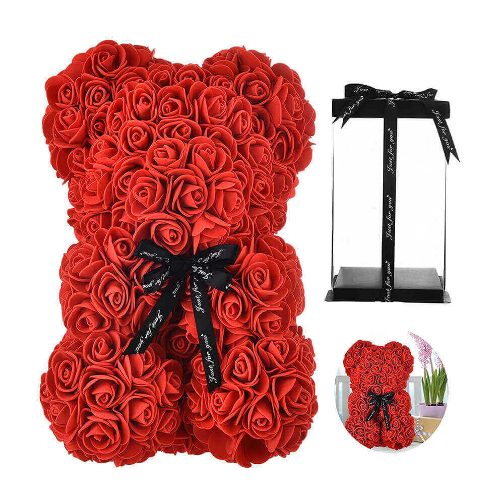 Rose Teddy Bear Luvikno