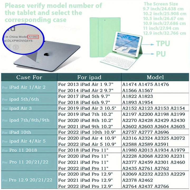 FlexKey Pro iPad Tastaturdeksel Luvikno