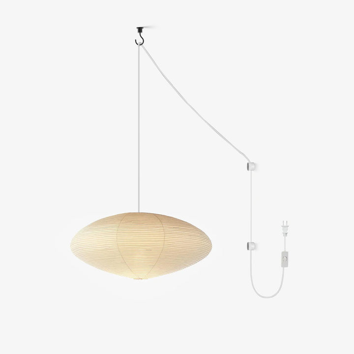 Moderne Papirlanterne Pendel Taklampe – Inspirert av Japansk Design | Luvikno