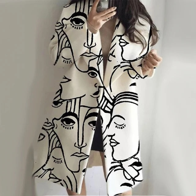 Luvik | Pitkähihainen käänteellinen takki