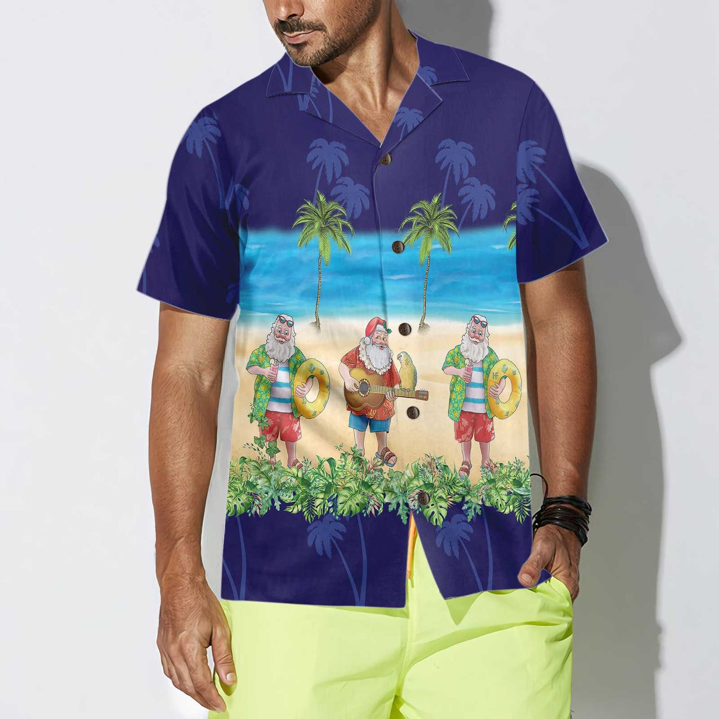 Luvik | Aloha Santa Paita Havaijilainen, Joulu Santa lomapaita, Paras lahja jouluun