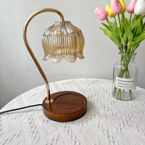 AntiqueAura - Retro nattlampe | Vintage stil for nostalgisk atmosfære | Luvikno