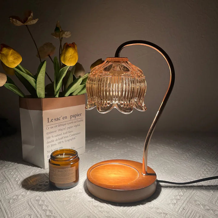 AntiqueAura - Retro nattlampe | Vintage stil for nostalgisk atmosfære | Luvikno