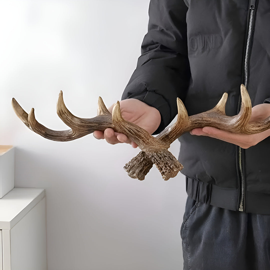 Antler Vegghook – Retro Design for Kåper og Jakker | Dekorativ Kåpehenger | Luvikno