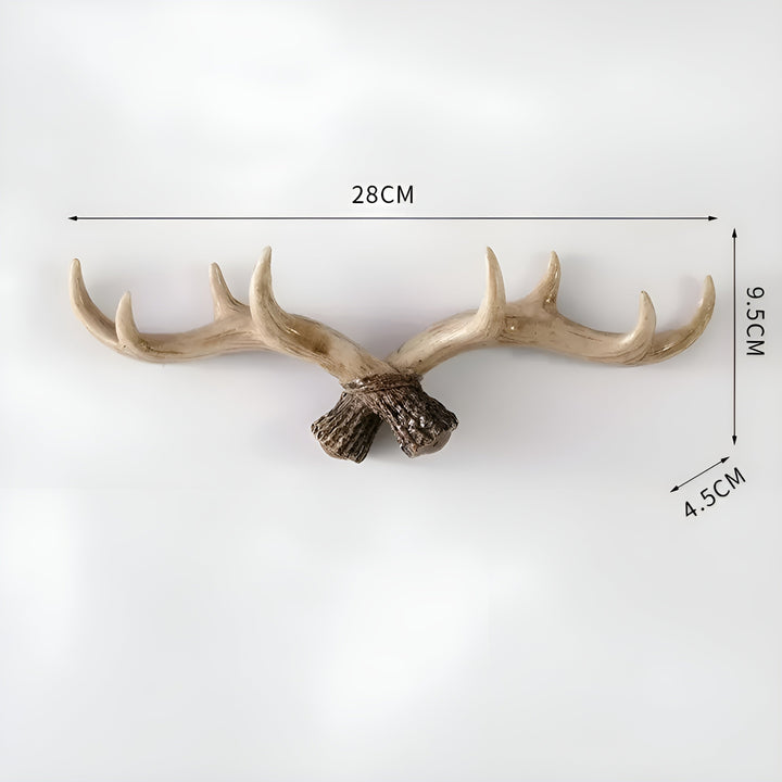 Antler Vegghook – Retro Design for Kåper og Jakker | Dekorativ Kåpehenger | Luvikno