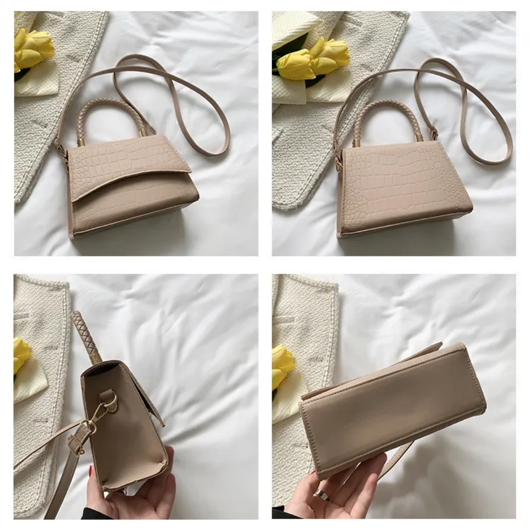 Stil Vår Kvinners Håndveske laget av PU-lær med Crossbody stropp | Luvikno