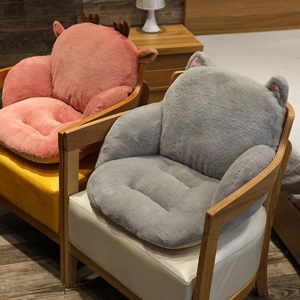 Animal Plush Seat Cushion | Luvikno