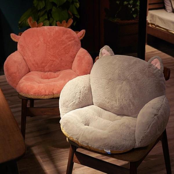Animal Plush Seat Cushion | Luvikno
