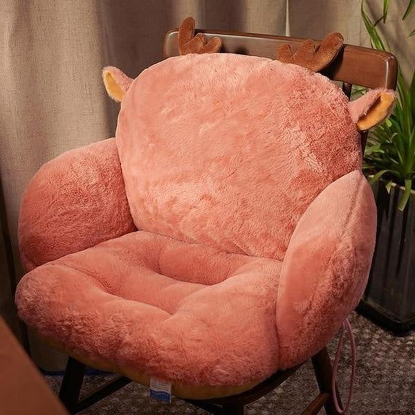 Animal Plush Seat Cushion | Luvikno