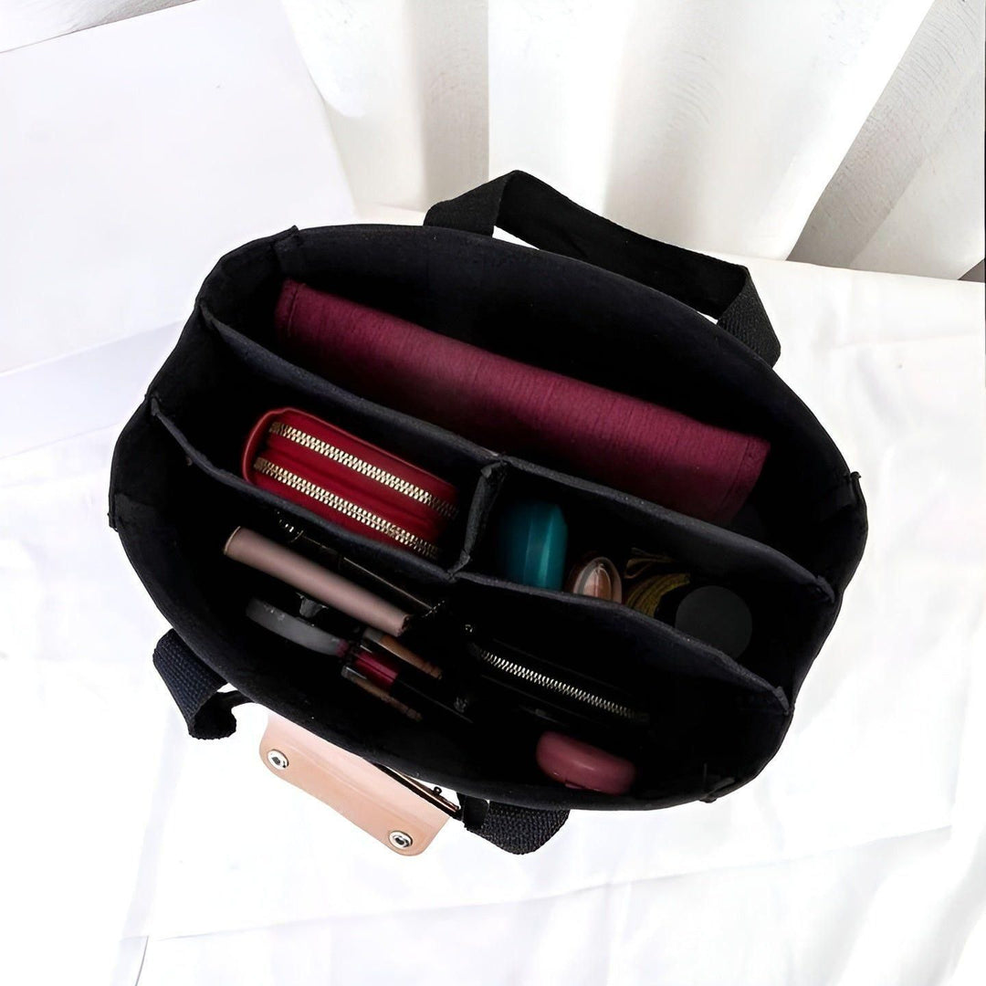Luvikno | Tavolaé Lær Tote Bag | Allsidig & Robust | Lett & Romslig | I Beige eller Svart