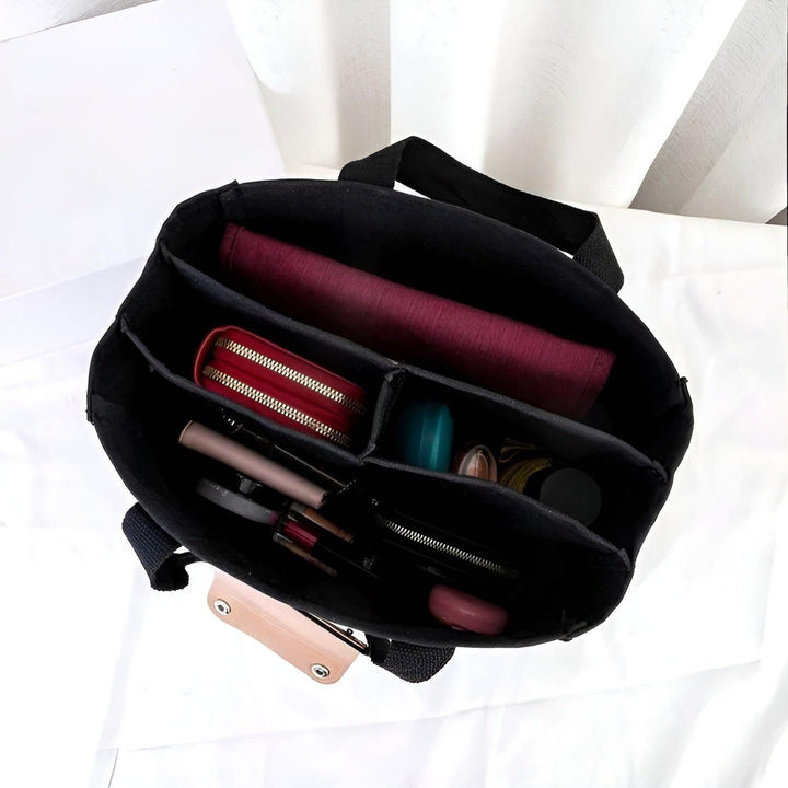 Luvikno | Tavolaé Lær Tote Bag | Allsidig & Robust | Lett & Romslig | I Beige eller Svart