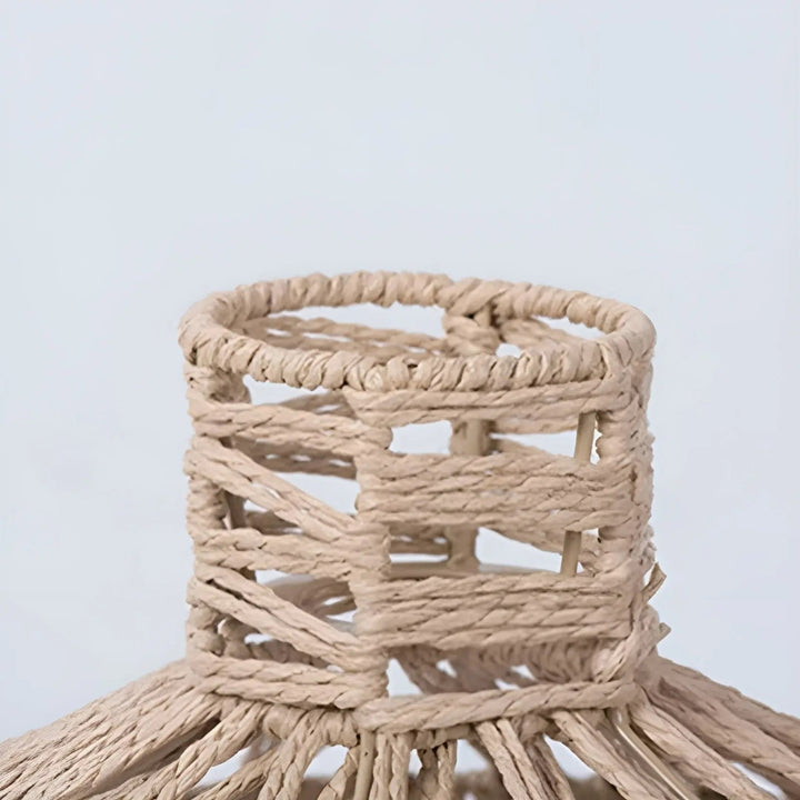 Luvikno | Elegant Vintage Rattan Pendellampe – Tidløs Luksus for Hver Forespørsel