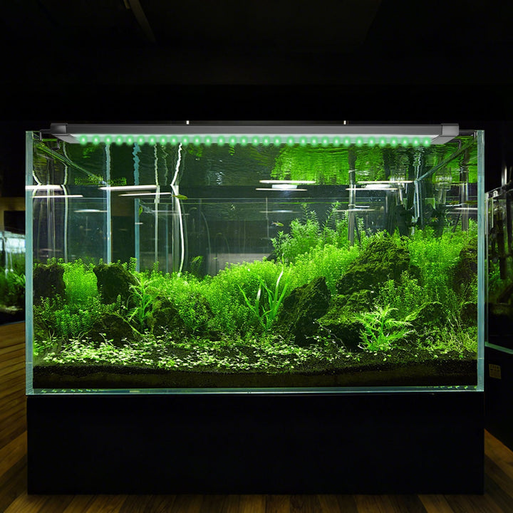 LED akvariebelysning 24/7 modus med timer | Luvikno