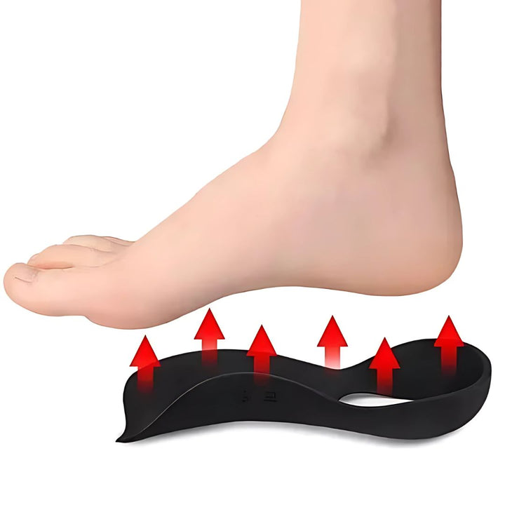 ArchEase Sålinnlegg for Flate Føtter | Sålinnlegg for Plantar Fasciitis - Fotbue Støtte Sålinnlegg - Fot Dempende Luvikno