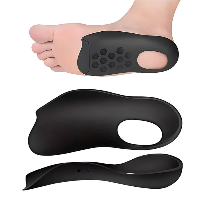ArchEase Sålinnlegg for Flate Føtter | Sålinnlegg for Plantar Fasciitis - Fotbue Støtte Sålinnlegg - Fot Dempende Luvikno