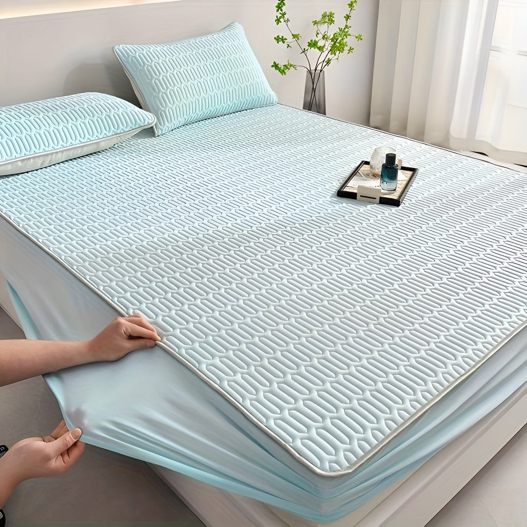 ChillDreams Set – Luksus Kjølende Latexmadrass og Puter Luvikno