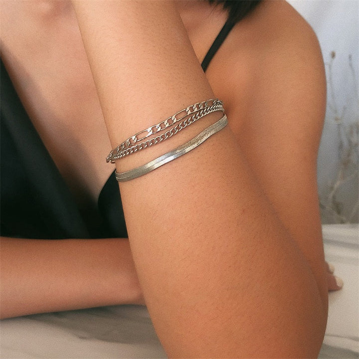 Sjarmerende Armbånd Trio | Delikat 3-delt Sett Luvikno
