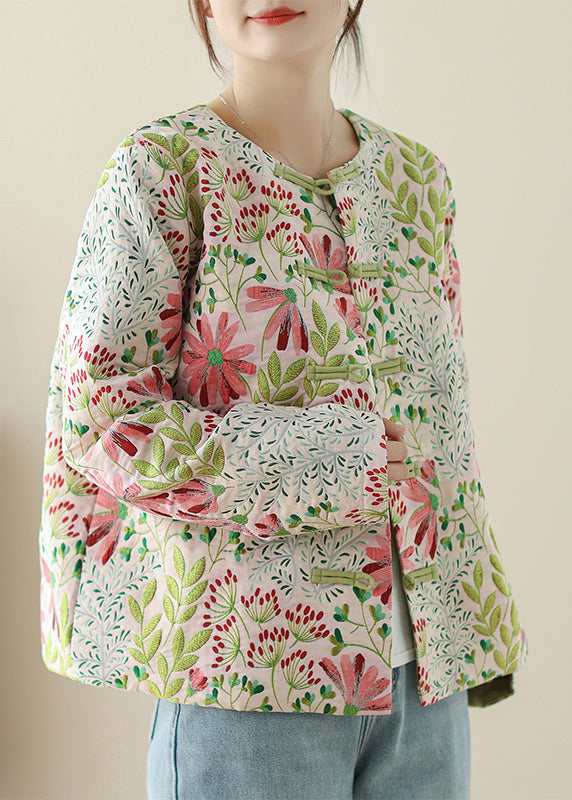 Luvik | Vihreät brodattut puuvillatutit