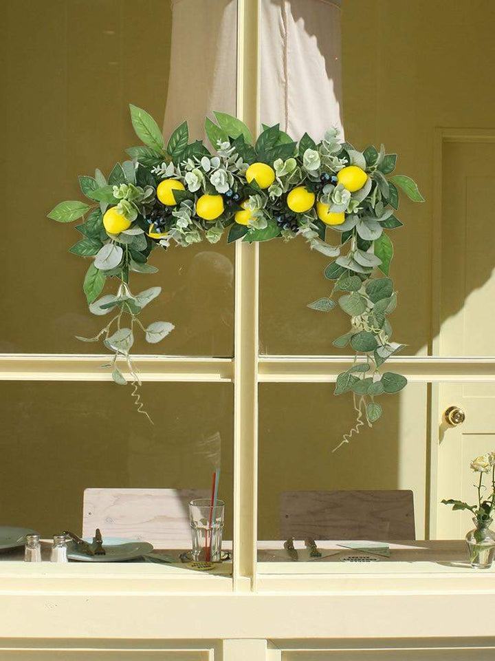 Kunstig sitron krans bolelift